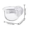Bird Food Bowl Bird Dishes For Cage Small Anti-Spill Dish For Feeding Drinking Parrot Cockatiel Macaw Travel Carrier Indoor