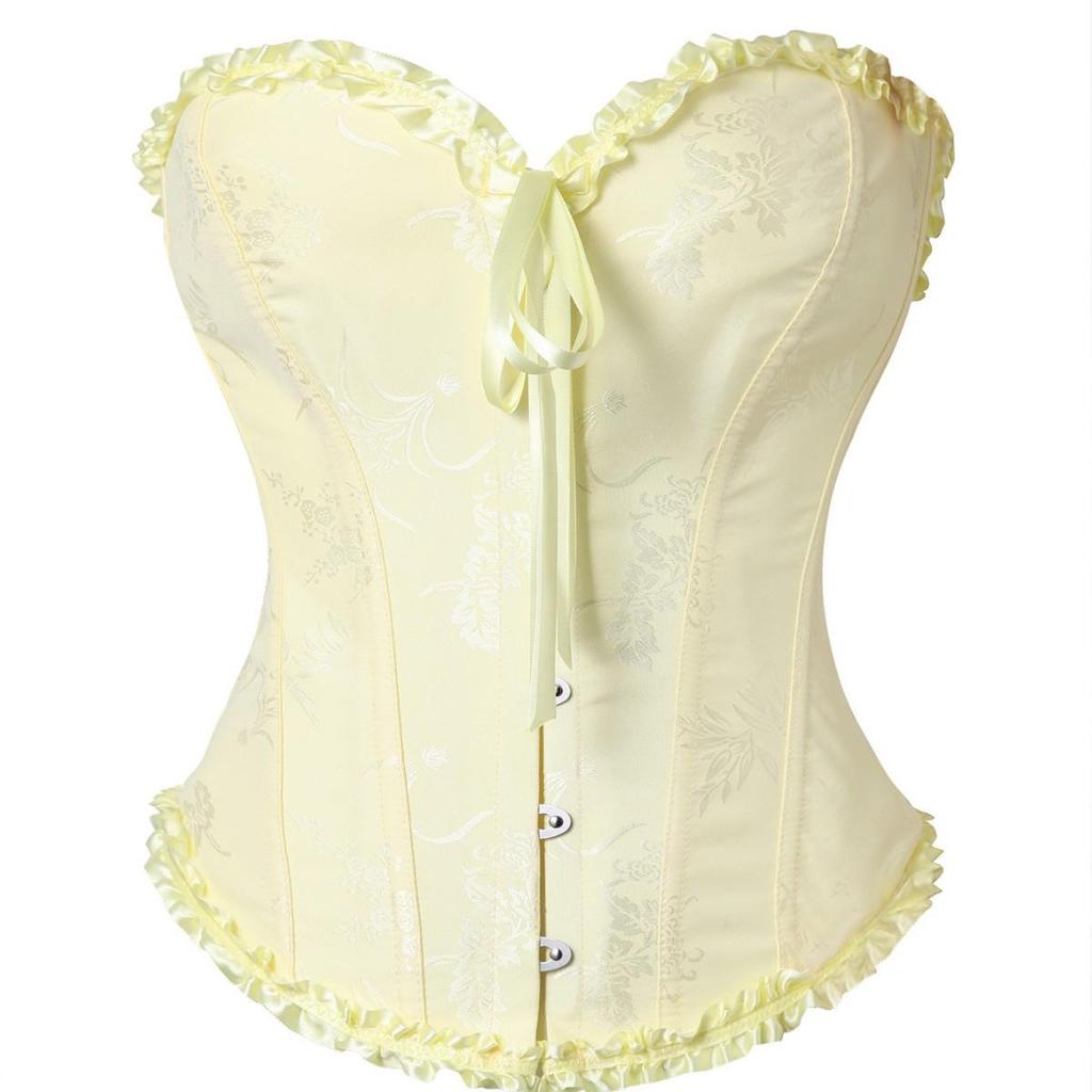 European & American Strapless Body Shaping Waist Cincher Tummy Control Fishbone Bra Top for Women