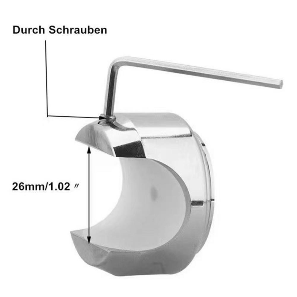 1 szt. Uniwersalny Wodoodporny Aluminiowy Uchwyt do Motocykla Roweru Zegar Kwarcowy Harmonogram Akcesoria do Kierownicy P4Q9