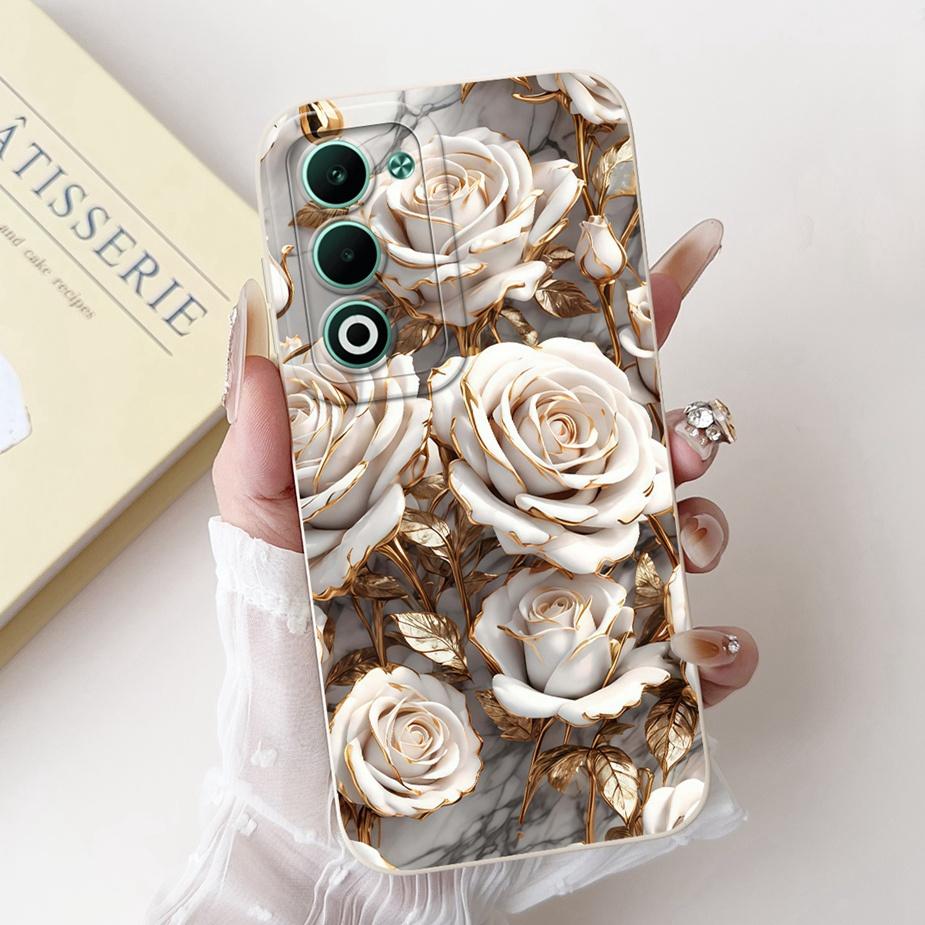 For Oppo A5 5G Case CPH2735 Cute Cartoon Luxury Painted Cover Soft TPU Phone Case For Oppo A5 Pro A5Pro 5G CPH2695 Fundas Bumper