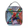 Spider-Man Cartoon Anime Lunch Bento Bag Children'S Fully Printed 3D Digital Insulation Bag Portable Outdoor Picnic Bag