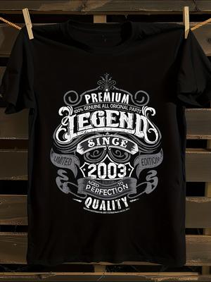 21-årspresent T-shirt