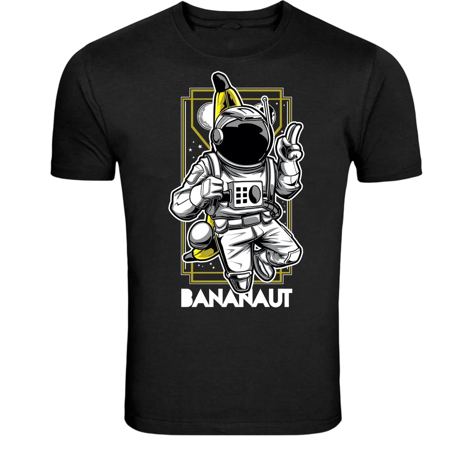 BanaNaut Banana Astronaut T-Shirt - Funny Space Explorer Graphic 4XL