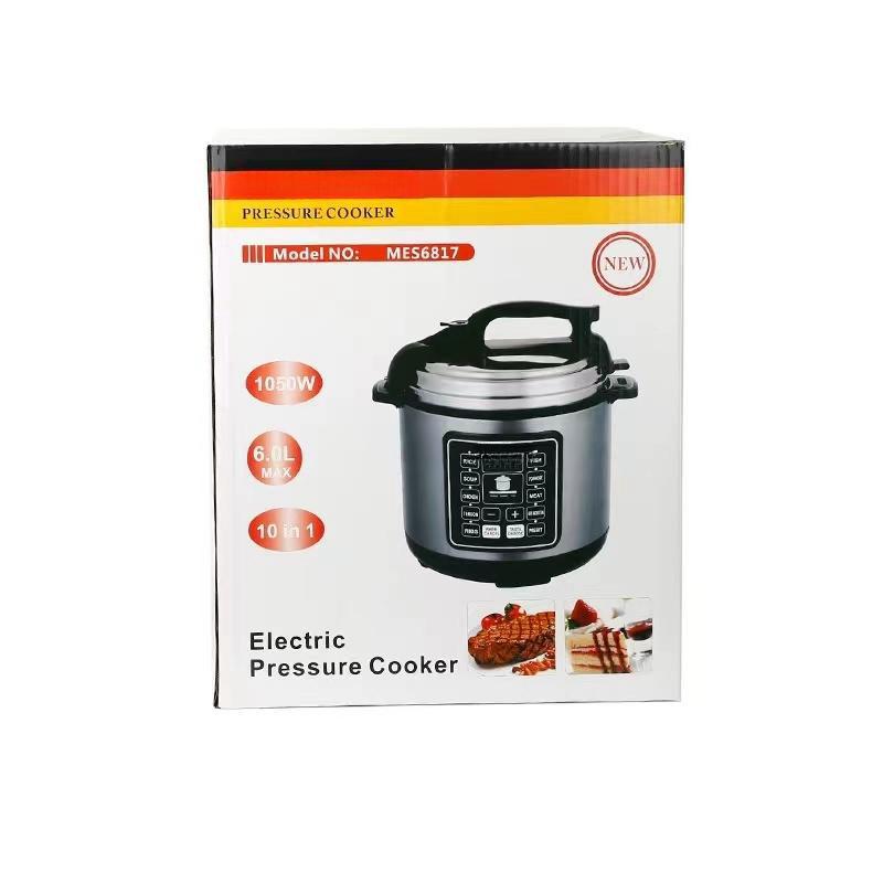 Multifunctional Electric Pressure Cooker: Large Capacity, Smart Home Compatible
