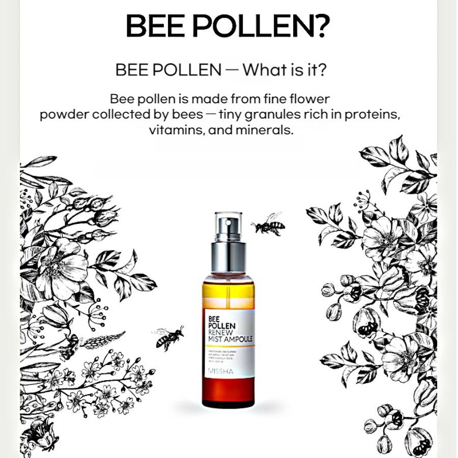 MISSHA Bee Pollen Renew Mist Ampoule 100ml