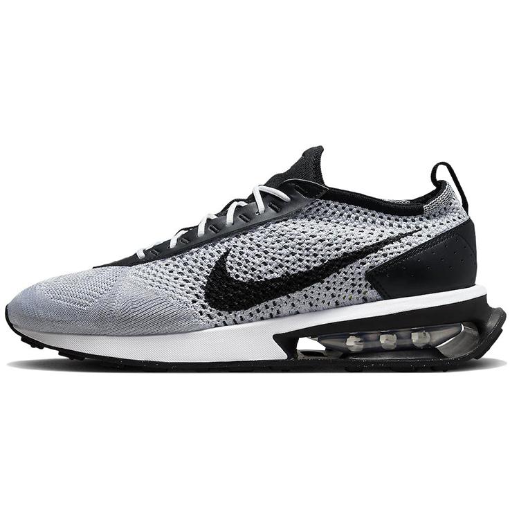 New Nike Air Max Flyknit Racer Pure Platinum Black DJ6106-002