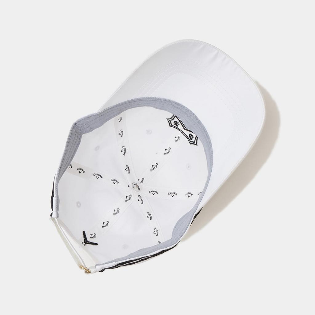 [Callaway] Women's Cap (Emblem Logo, Size Adjustable)  Golf Hat  C23291202 1030White FR