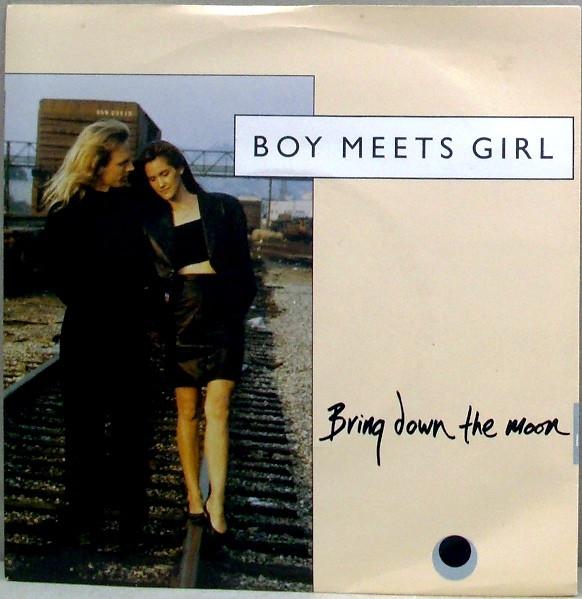 

7inch Record BOY, GIRL - Bring Down The Moon PB49493DJ RCA 1989 UK Pop Used