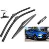 For Nissan For Qashqai J11 2013 2014 2015 2016 2017 2018 2019 2020 Front Rear Wiper Blades Brushes Cutter Accessories