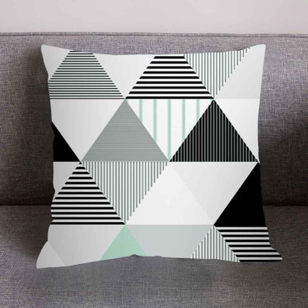 Print Pillow Case Polyester Sofa Car Cushion Cover Home Decor