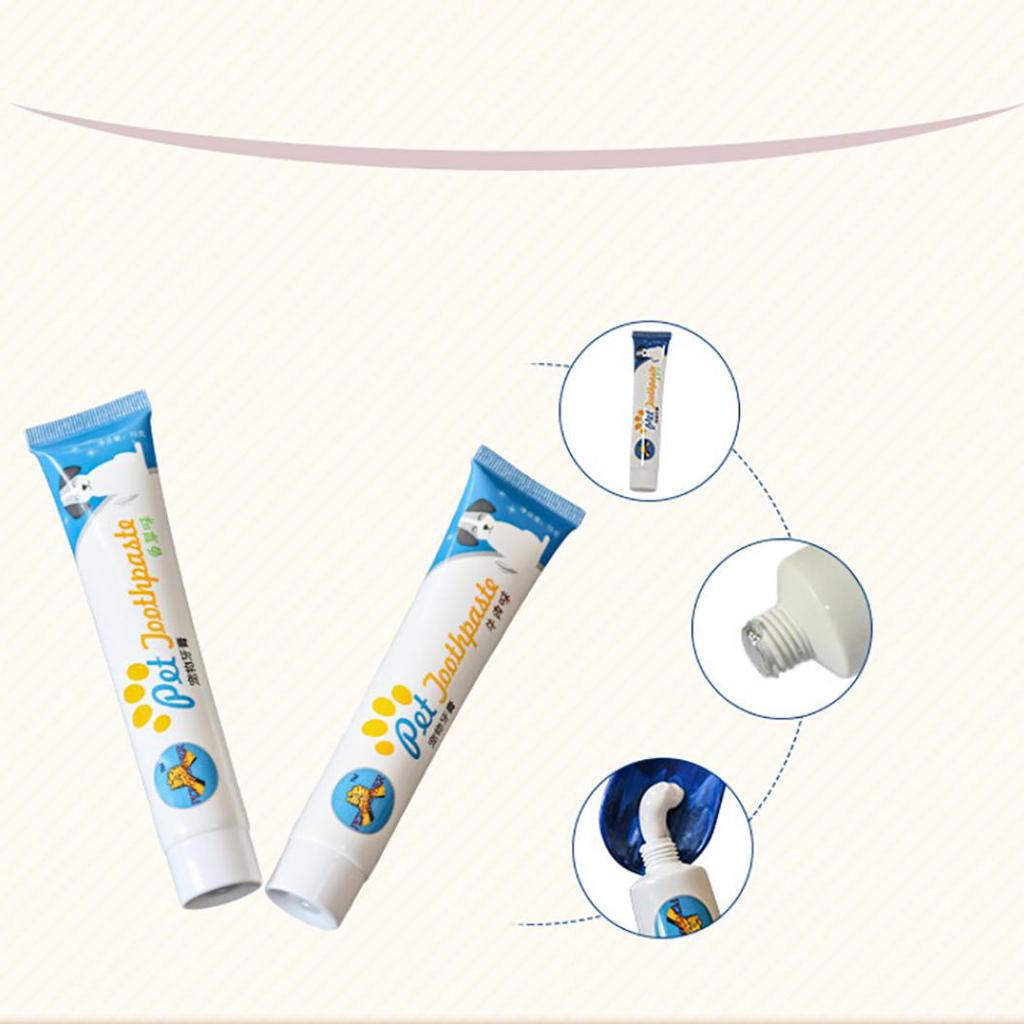 Buy Edible Dog Puppy Cat Toothpaste Teeth Cleaning Care Oral Hygiene ...