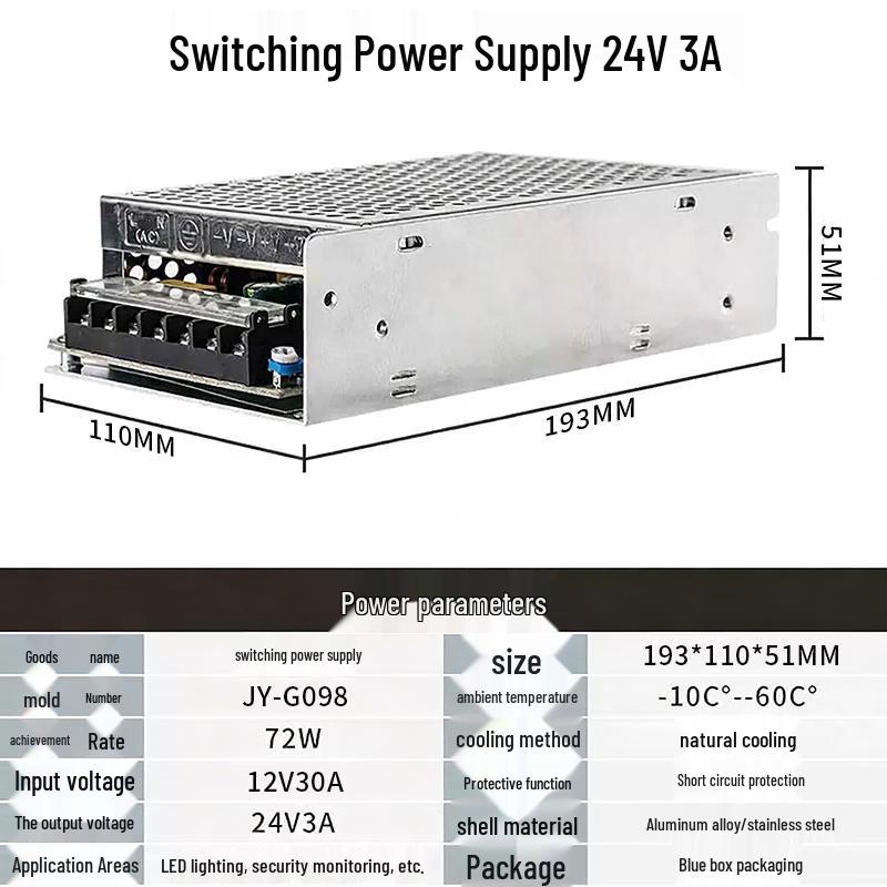 Jieyu Vision JY-G098 LED-Display Schaltnetzteil CN-Stecker (Adapter enthalten)