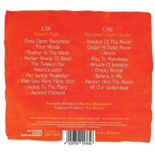 Blackmore's Night - Nature's Light [CD] Media Book