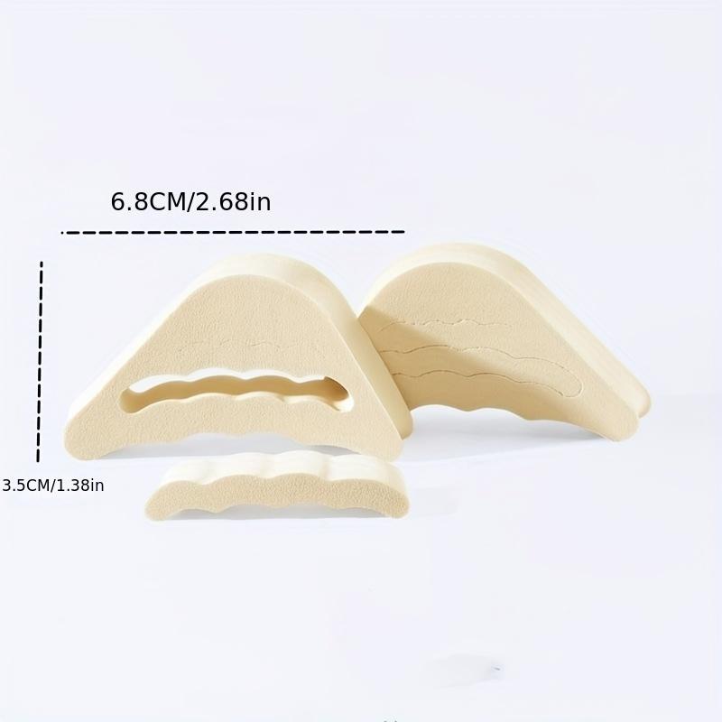 1 Pair Of Toe Plugs, Half Size Pads For Women's High Heels, Large To Small Artifact, Forefoot Pads, Non-slip Insoles