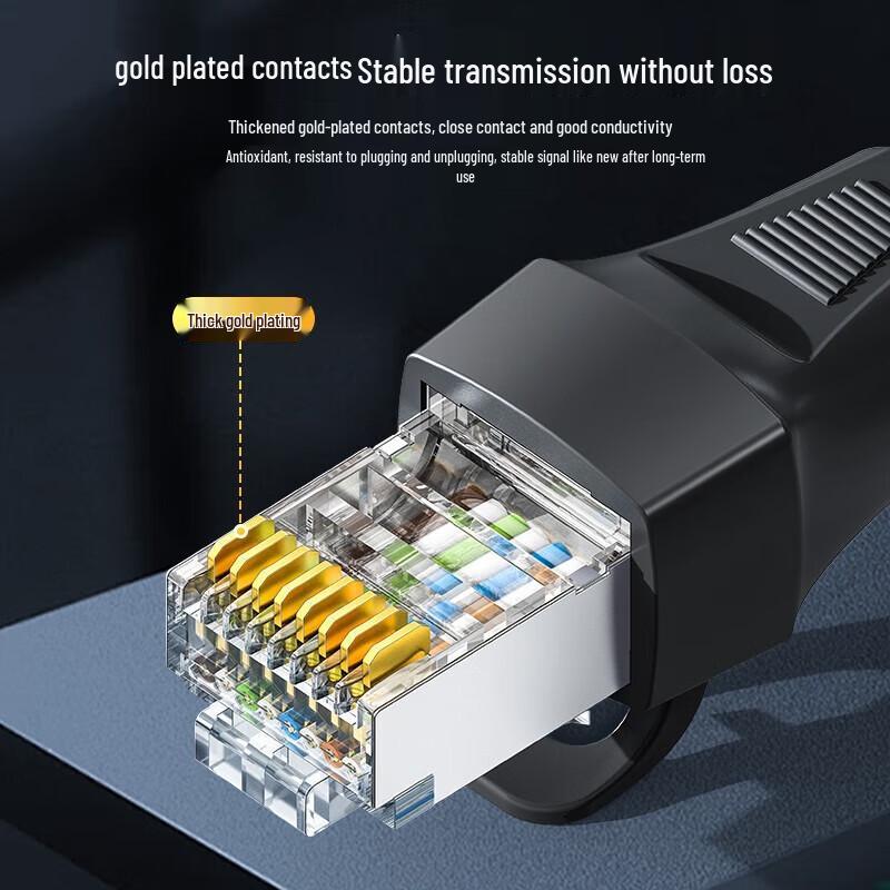 CHOSEAL Cat6 Shielded Ethernet Patch Cable