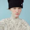 AWESOME NEEDS SS CAT KNIT HAT_BLACK