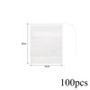 100pcs Disposable Tea Bags with Drawstring, Infusion for Herbal Tea, Coffee and Medicinal Use, for Home, Restaurants and Cafes