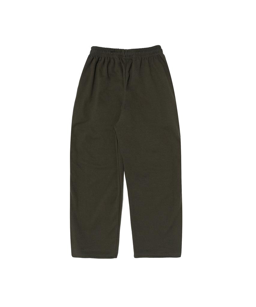 O Under R Reverse Or Logo Wide Pants (Khaki)