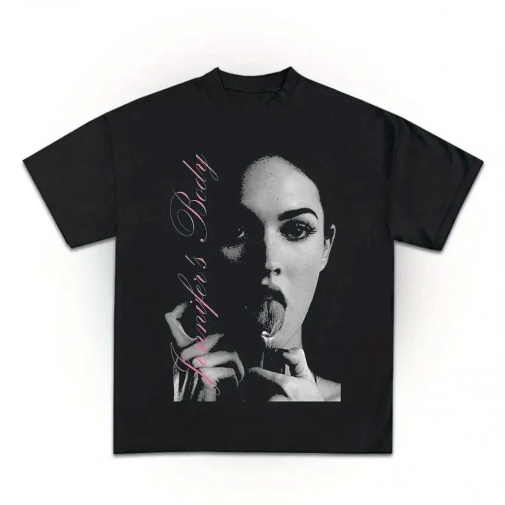 2009 Horror Movie Fans Retro Tshirt Summer New Item Suitable for Both Unisex and Women Cotton Tshirt