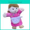 Family Storytelling Plush Hand Puppet Toy With Soft Material For Children Doll