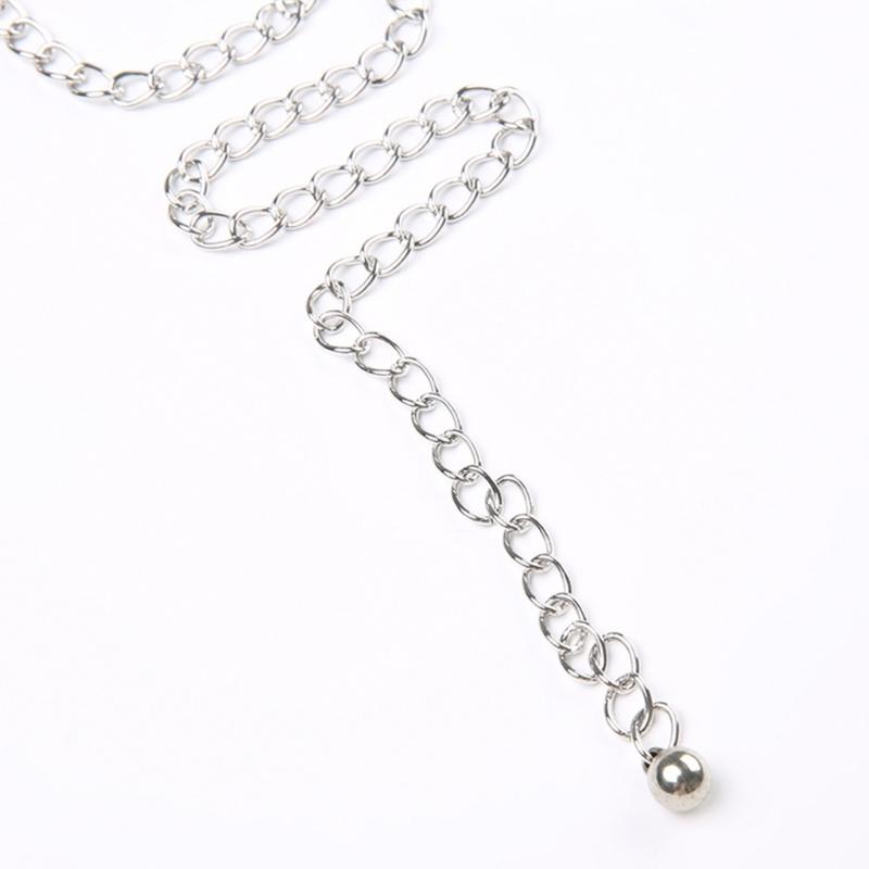 Women Alloy Waist Belt Ethnic Style Adjustable Waist Belt Metal Women Dress Shirt Waist Belt with Carved Flower Buckle