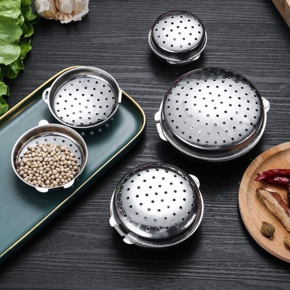 8/10Pc Rust-proof Tea Strainer 304 Stainless Steel Seasoning Balls Filter Spice Infuser  Cooking