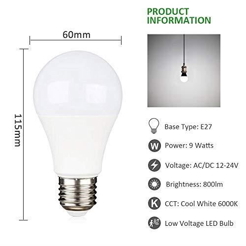 Ampoule - E27 - 12W - Blanc Chaud 3000K - 270°