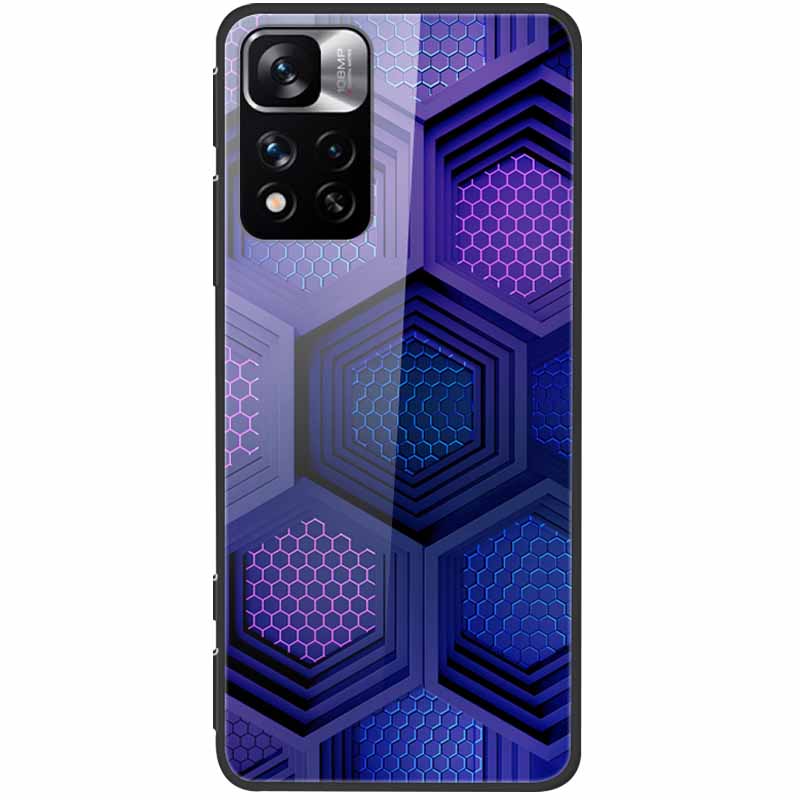 Tempered Glass Case For Xiaomi Redmi Note 11 Pro+ 5G Cover Hard Protective Funda for Redmi Note 11 Pro Plus 5G Soft Bumper 6.67