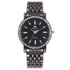 New Casual Watches Women Luxury Fashion Lovers Watch Rhinestone Stainless Steel Quartz Watch Men Women Gift Business Wristwatch