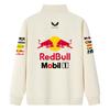 F1 Red Bull Team Uniform Spring and Autumn Jacket F1 Formula Racing Summer Red Bull Team Half Zip Hoodie