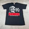 Vintage Lucio Fulci Zombie 1979 Movie Promo Graphic T-shirt Cult Mens Small Rare