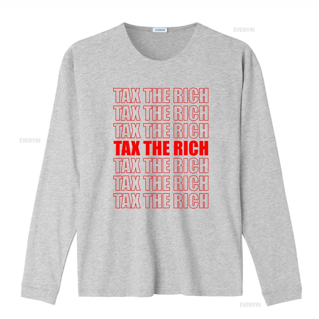 Belast de Rijke Grappige Eerlijke Uitspraak T-shirt Trendy Ontwerp voor Gedurfde Uitspraken vintage Gewassen Casual Comfortabel Lichtelijk mode