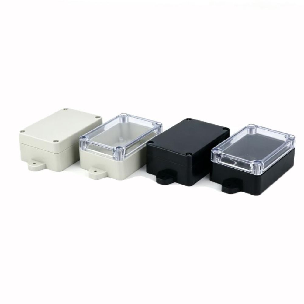 Waterproof ABS Plastic Box Power Case Black/White Enclosure Electronic Instrument Housing Case