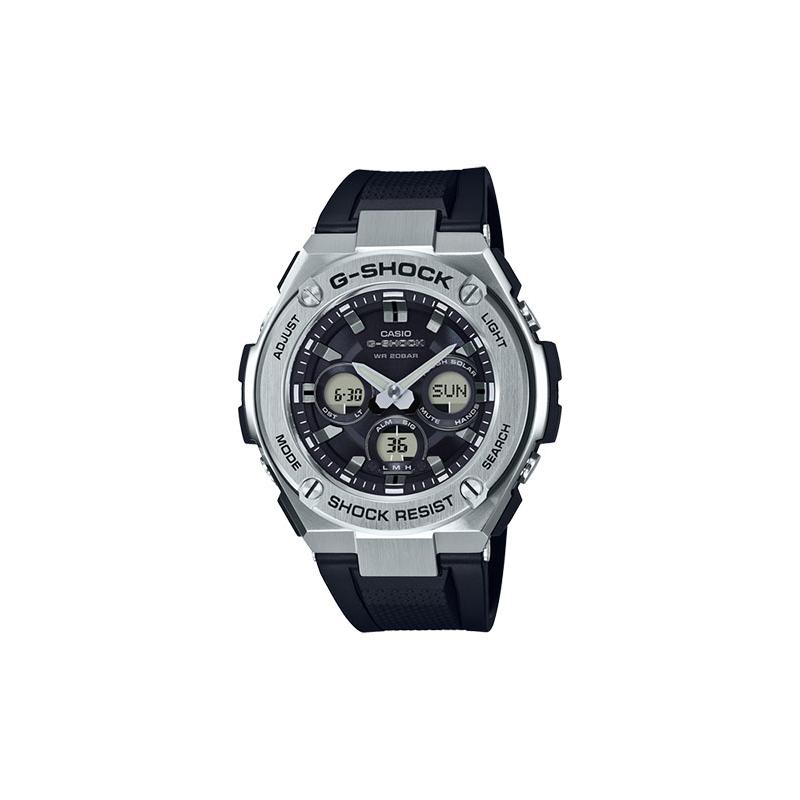 

Casio G-SHOCK Steel Heart Metal Business Versatile Solar Powered Pointer Dual Display Waterproof and Shockproof Multi-Function Solar GST-S310-1A чёрный