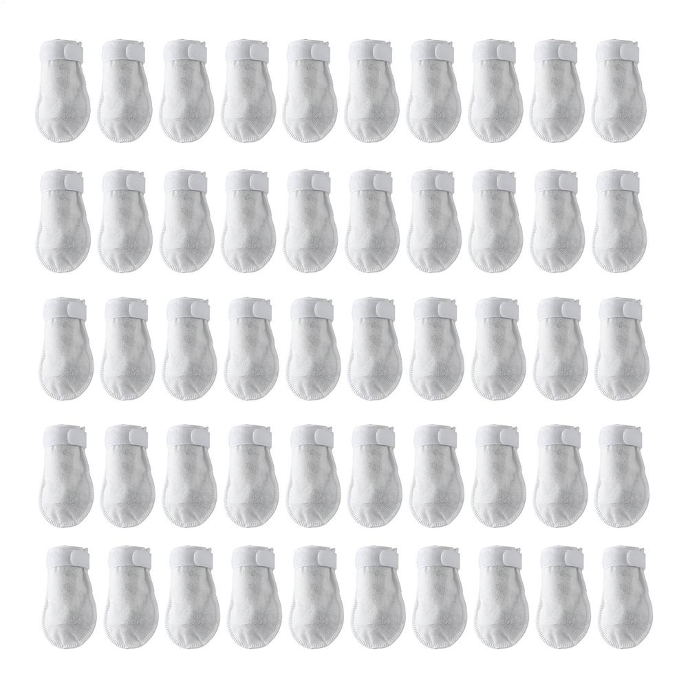 50pcs Faucet Filter Cotton Splash-Proof Portable Pouch Faucet Filter For Kitchen Sink For Scale Sediment Silt Sand