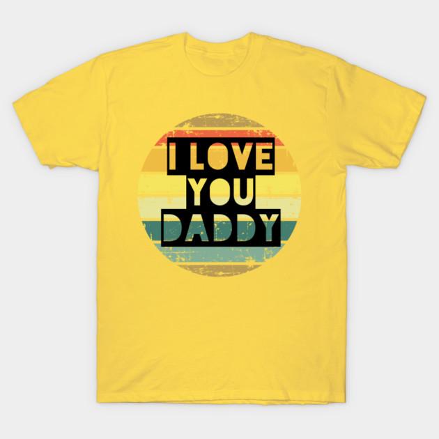 

Unisex Fashion TShirt I Love You Daddy Print TShirt Plus Size S-5XL T-Shirt 100%Cotton Tops O Neck Short Sleeve Tees 4XL жёлтый