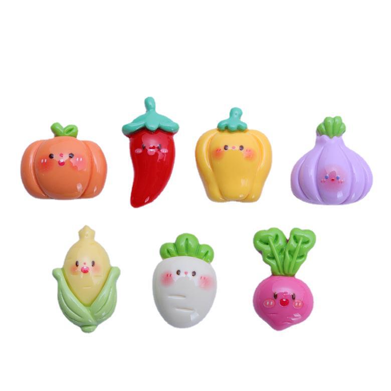 Handmade Glossy Cartoon Resin Accessories for DIY: Phone Cases, Hair Clips, Jewelry