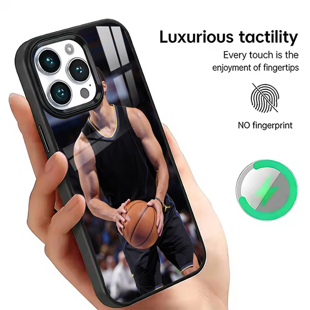 Cool Basketball Aesthetic Phone Case For iPhone17,16,15,14,13,12,11 Plus,Pro Magnetic with Magsafe Wireless Charging