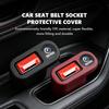 WSQK5 Car Seat Belt Base Protector Anti Scratch Cover Accessories For BMW 1 3 4 5 6 7 Series M X1 X3 Performance Alpina G20 F20