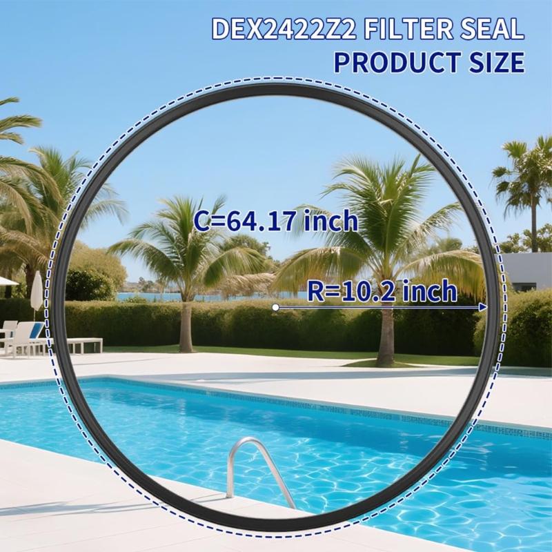 Rubber Filter Seal Gaskets Compatible for DE7220,C2020,Filters for Superior Leak Proof Performances and Cost Efficiency