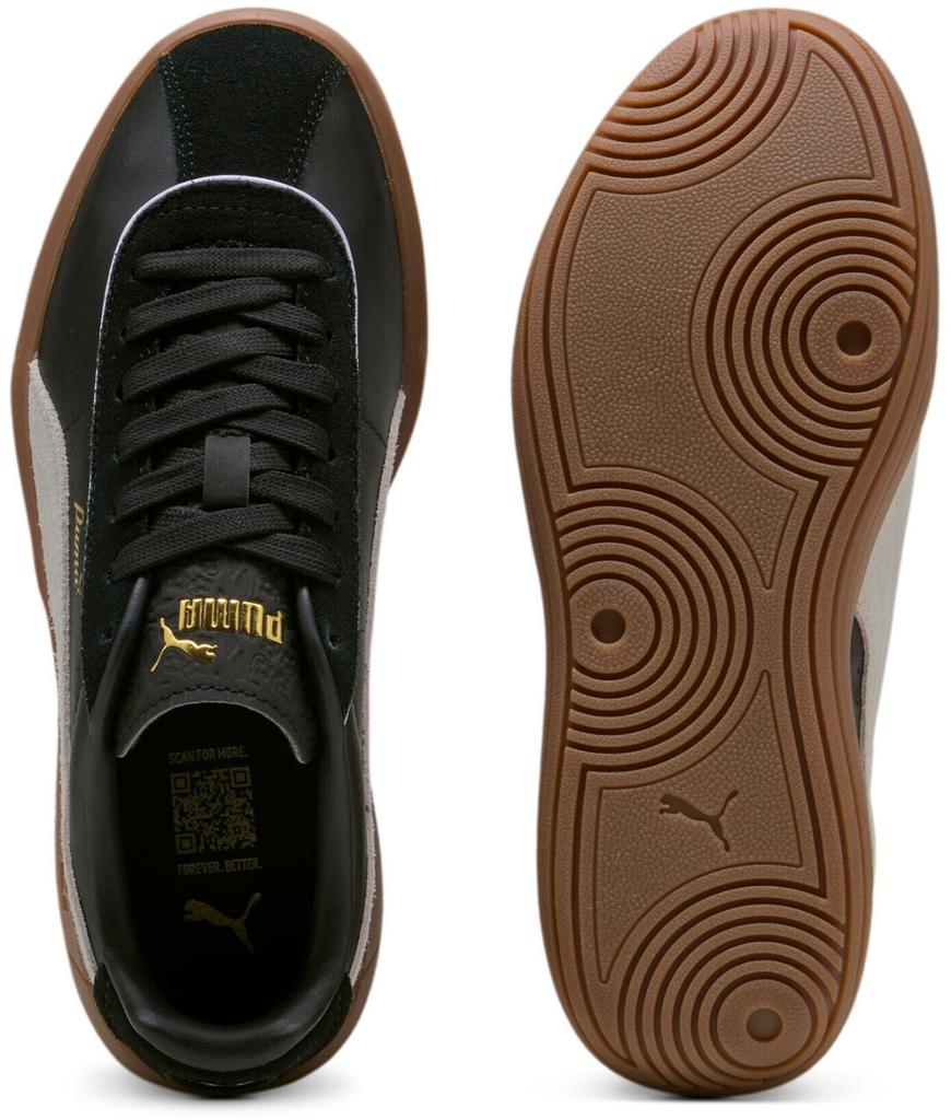 Women's Sneakers Puma Club Klassika Black/white/gold