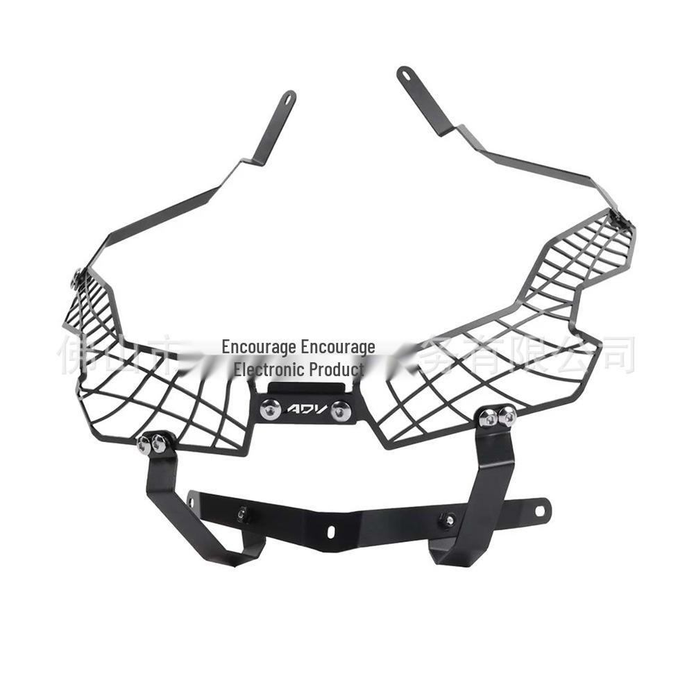 Honda ADV350 Motorcycle Headlight Guard Grille Protector чёрный