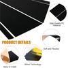 8pcs Black Door Trim Cover Stickers Pillar Posts for Subaru Forester 2009 2010 2011 2012 Car Window Decoration Auto Styling