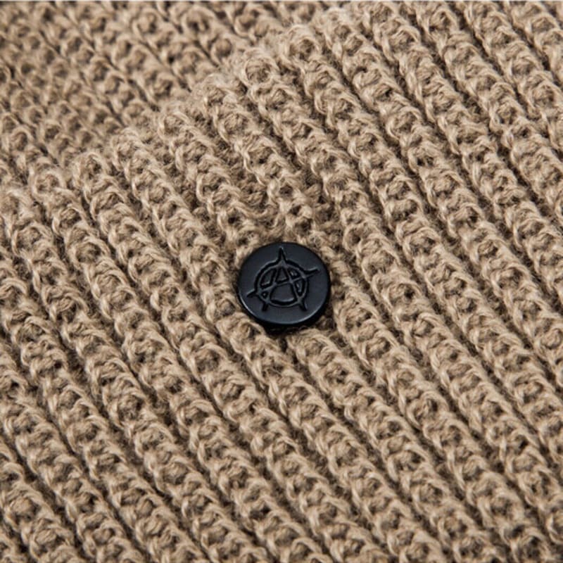 BLACKBLOND BBD Signature Custom Krótka Czapka (Ciemny beż)