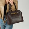 Damentasche aus echtem Leder Damen-Schultertasche Retro-Stil Luxus-Designer Umhängetasche neu