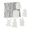 Weihnachtsbaumschmuck Silikonform Vielseitige Silikon-Hängeornament-Form Für Handgemachte Weihnachtsgeschenk-Kreationen