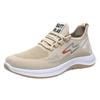 Spring and Autumn New Casual Single Shoes, Fly-woven Breathable Soft-soled Walking Shoes, Comfortable and Lightweight Sports Shoes
