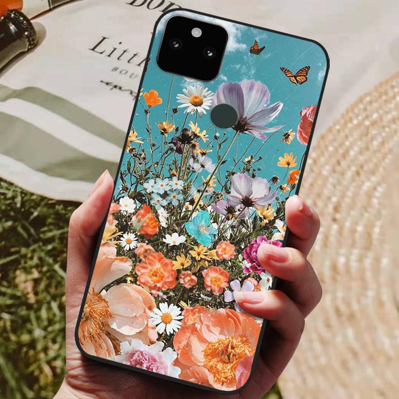 Modische Mattes Case Für Google Pixel 5A 5G 5 Case Weiches Silikon Google Pixel 4A 5G 4G Case Rückseite Pixel5 Pixel4A Cases Hüllen