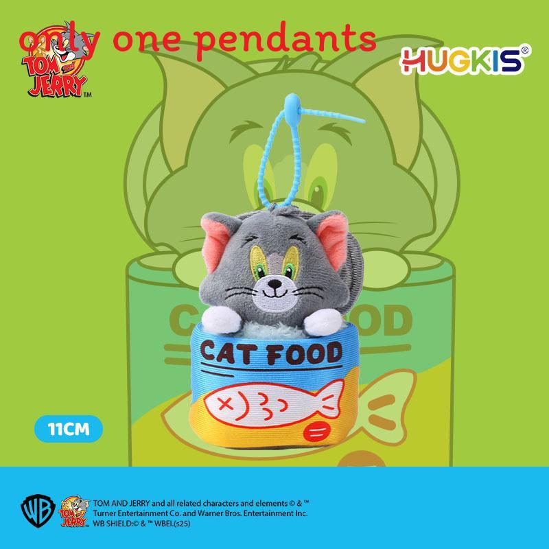 Tom And Jerry Plush Keychain With Cartoon Design For Collectors And Giftgiving