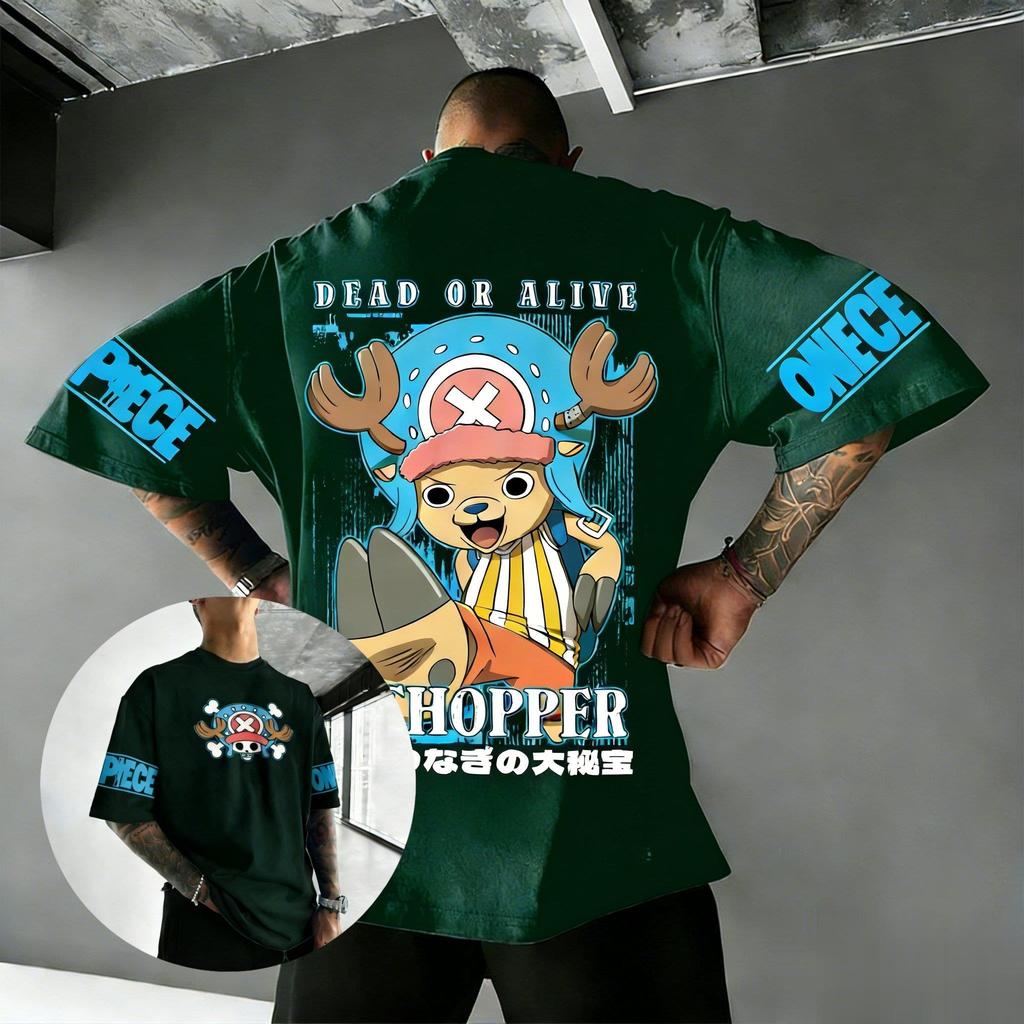 Unisex Chopper Graphic T Shirt Men Women 2026 Summer Cotton Short Sleeve Tee Cartoon Streetwear Loose Casual Top